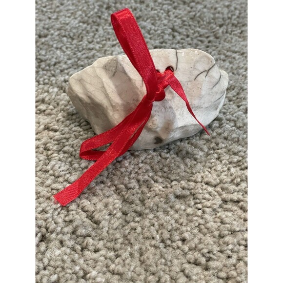 Vintage Nativity Scene Diorama Inside shell Christmas Ornament - Picture 4 of 6